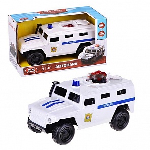 Инерционная машина – Полиция, со световыми и звуковыми эффектами (Play Smart, X600-H11010sim)